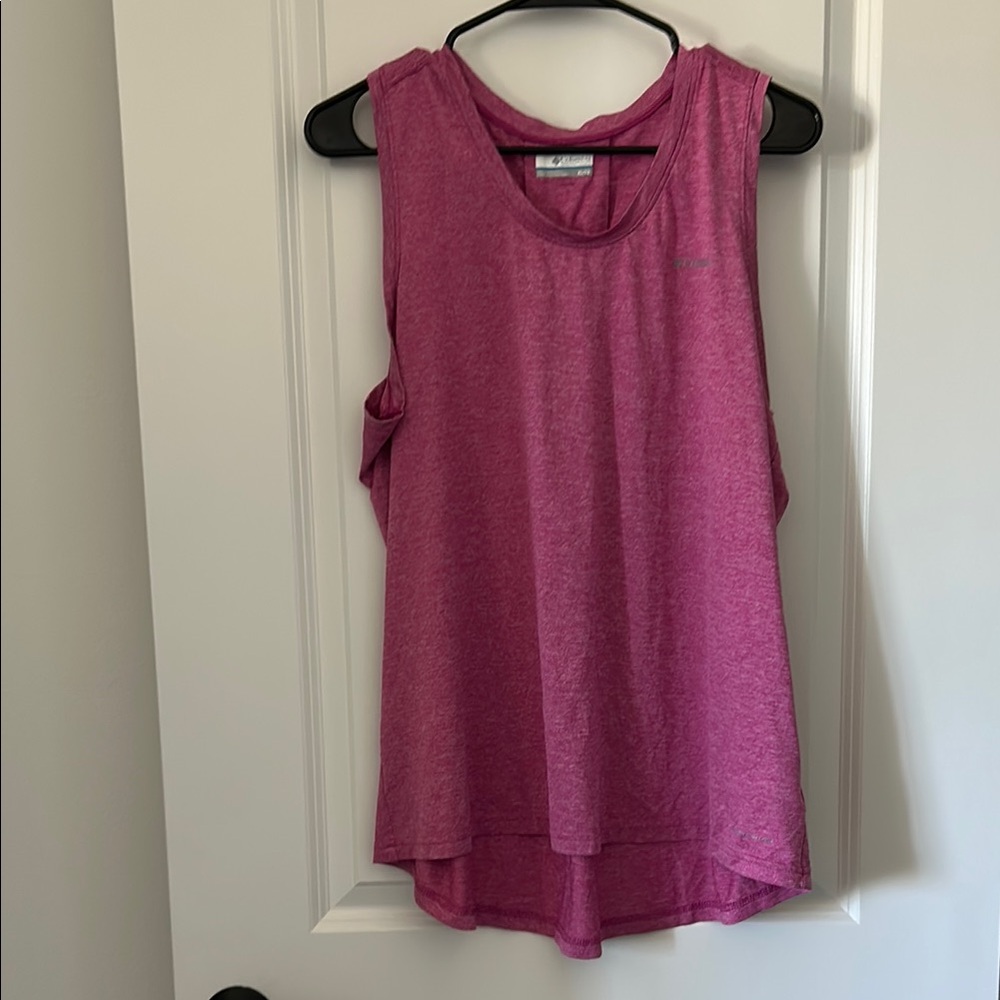 Colombia Women's Pink Sleeveless Racerback Top